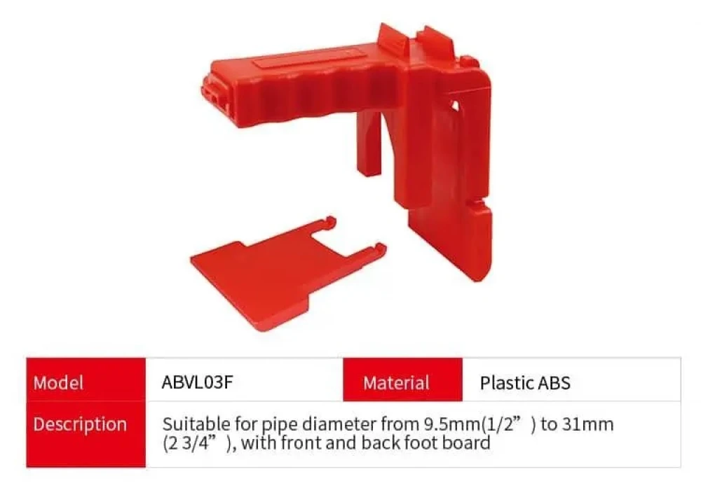 ตัวล็อคบอลวาล์ว ABVL03 ABVL03F ABVL04 ABVL04F ABVL05