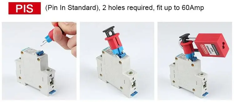 วิธีใช้ Miniature Circuit Breaker Lockout PIS