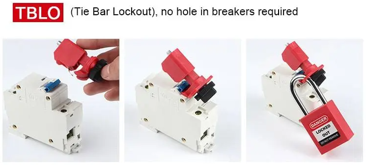วิธีใช้ Miniature Circuit Breaker Lockout TBLO