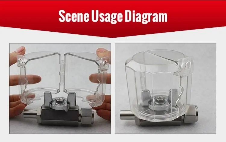 วิธีใช้ Transparent Ball Valve Lockout VSBL04 Emergency Stop Lockout Sbl04