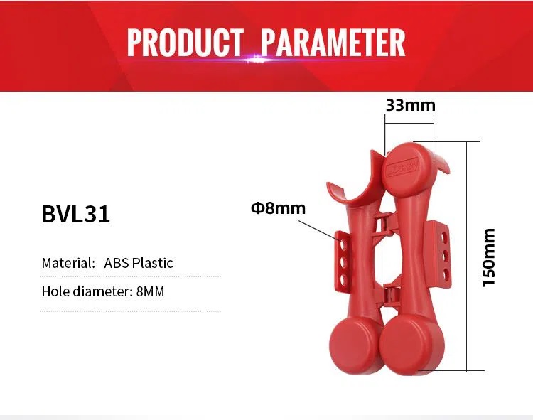 BVL31 Pull Handle Butterfly Valve Lockout BVL31 วิธีใช้