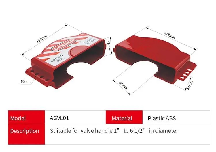 Gate Valve Lockout AGVL01