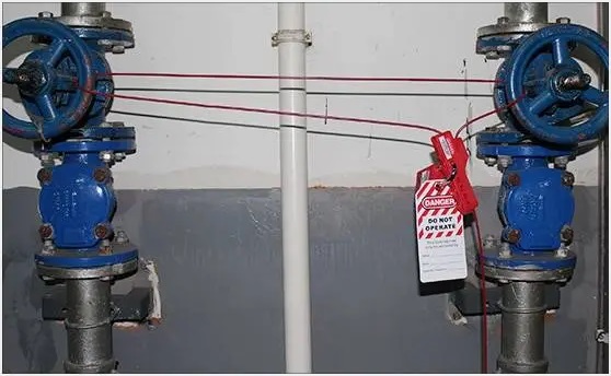 Scene Usage Siagram วิธีใช้CB05 cable lockout LOTO วิธีติดตั้ง วิธีใช้ Scene Usage Diagram